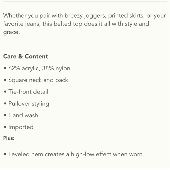 NWT Anthropologie Bright Belted Top - Picture 2 of 9